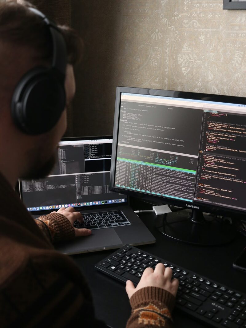 Software developer building operational monitoring applications